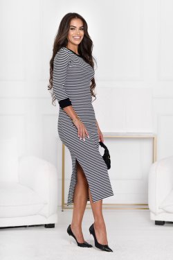SUKIENKA W PASKI Z ROZCIĘCIEM - MIRANDA