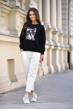 BLUZA DAMSKA Z NADRUKIEM - ERICA