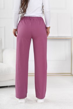 SPODNIE DAMSKIE Z SZEROKIMI NOGAWKAMI MOLLY