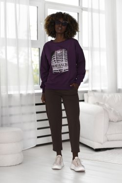 BLUZA DAMSKA Z NADRUKIEM - BALANCE