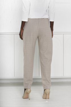 ELEGANCKIE SPODNIE DAMSKIE W JODEŁKĘ - MODI