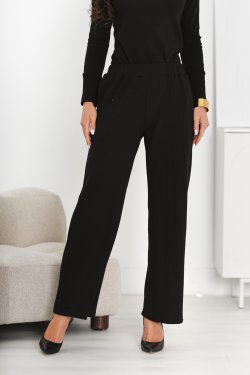 SPODNIE DAMSKIE Z BAWEŁNY PRĄŻKOWANEJ BEATE