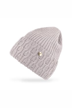 CZAPKA DAMSKA Z WEŁNY MERINO P075