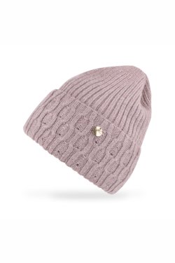 CZAPKA DAMSKA Z WEŁNY MERINO P075