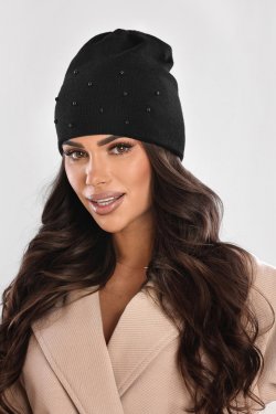 CZAPKA DAMSKA Z WEŁNY MERINO P076