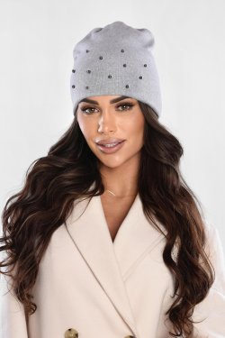 CZAPKA DAMSKA Z WEŁNY MERINO P076