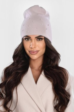 CZAPKA DAMSKA Z WEŁNY MERINO P076