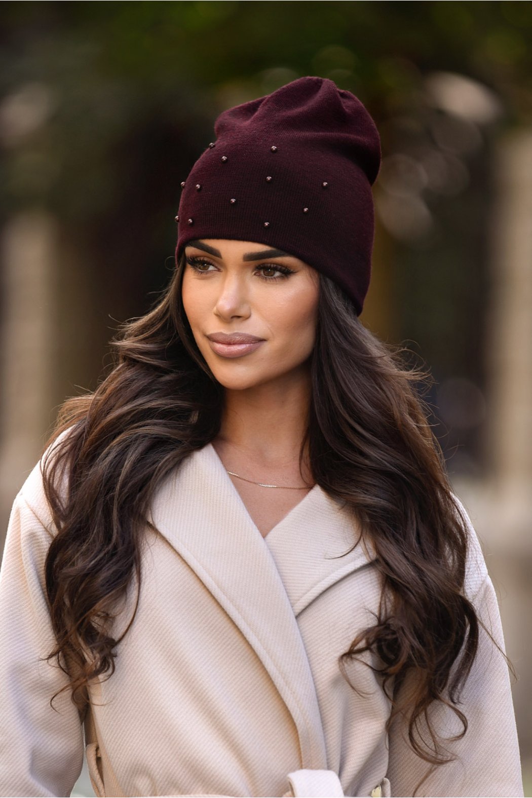 CZAPKA DAMSKA Z WEŁNY...