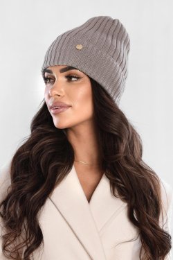 CZAPKA DAMSKA Z WEŁNY MERINO P077