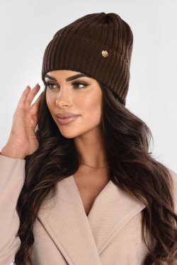 CZAPKA DAMSKA Z WEŁNY MERINO P077