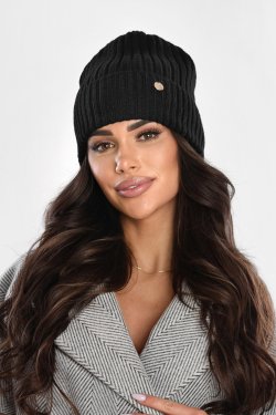 CZAPKA DAMSKA Z WEŁNY MERINO P077