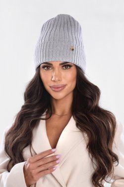 CZAPKA DAMSKA Z WEŁNY MERINO P077