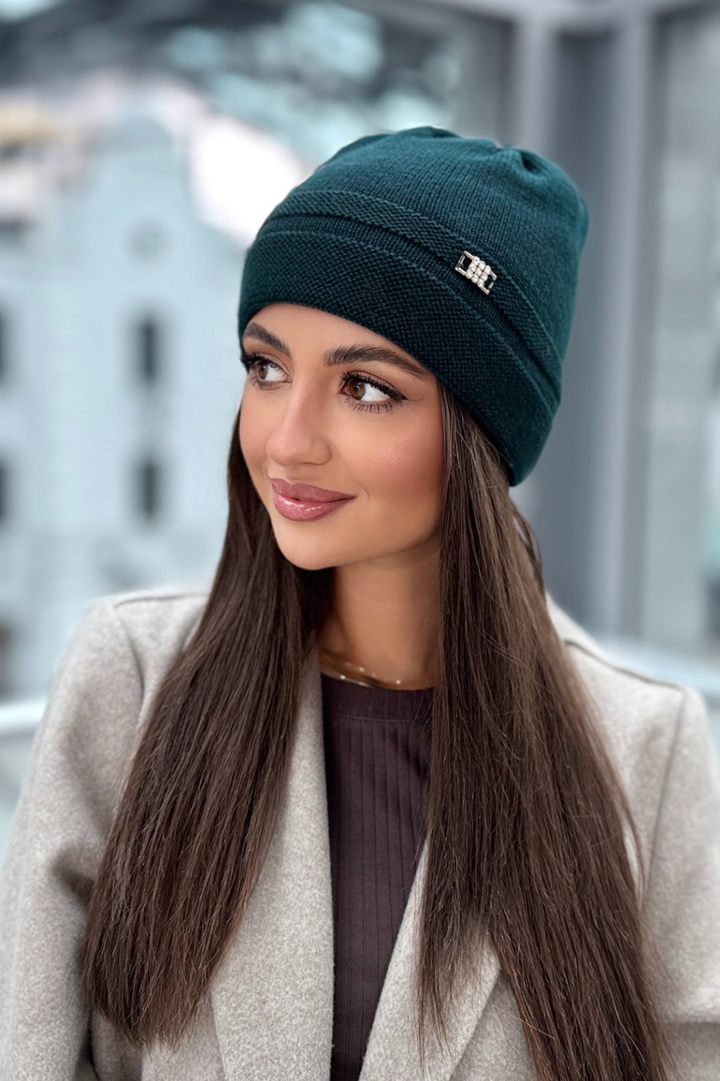 CZAPKA DAMSKA Z WEŁNY...