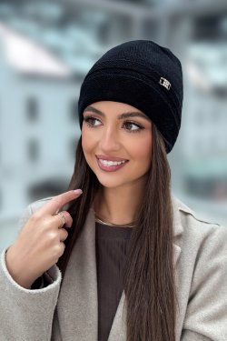 CZAPKA DAMSKA Z WEŁNY MERINO P079