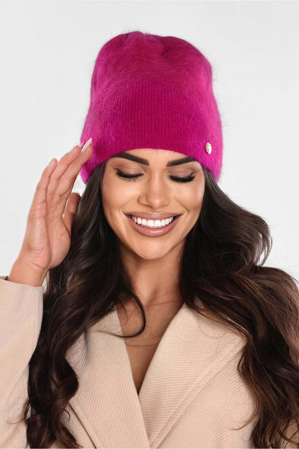 CZAPKA DAMSKA Z DODATKIEM...