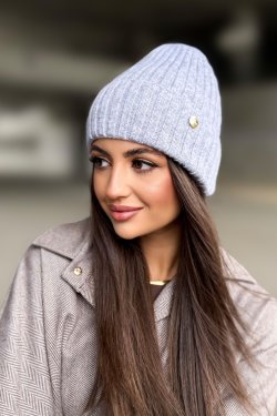 CZAPKA DAMSKA Z DODATKIEM WEŁNY P094