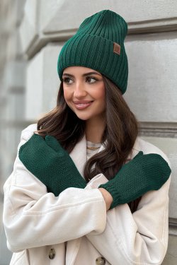 CZAPKA DAMSKA Z WEŁNY MERINO P090