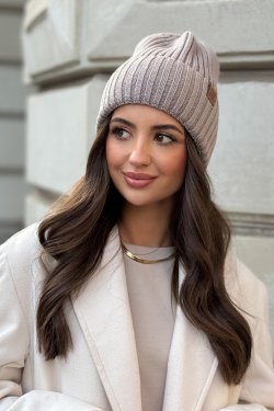 CZAPKA DAMSKA Z WEŁNY MERINO P090