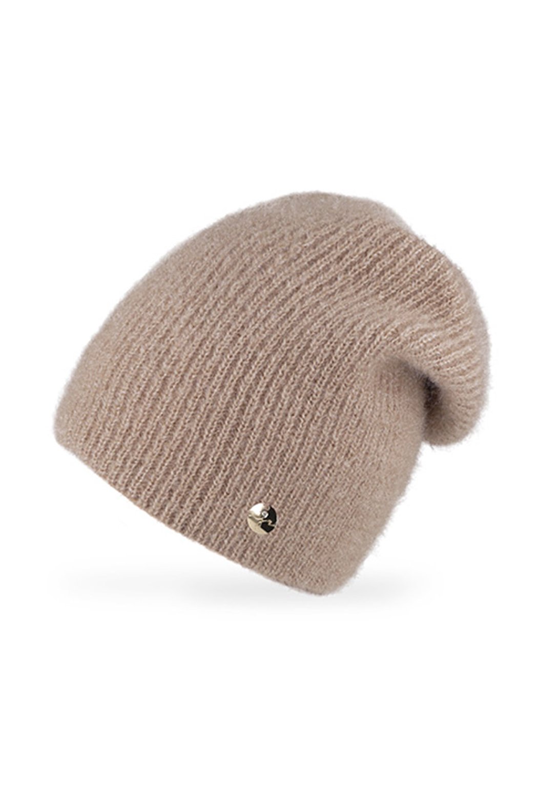 CZAPKA DAMSKA 50/281 - Beżowy