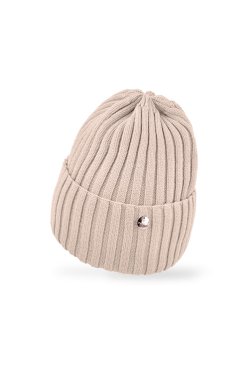 CZAPKA DAMSKA Z WYWINIĘCIEM 50/296