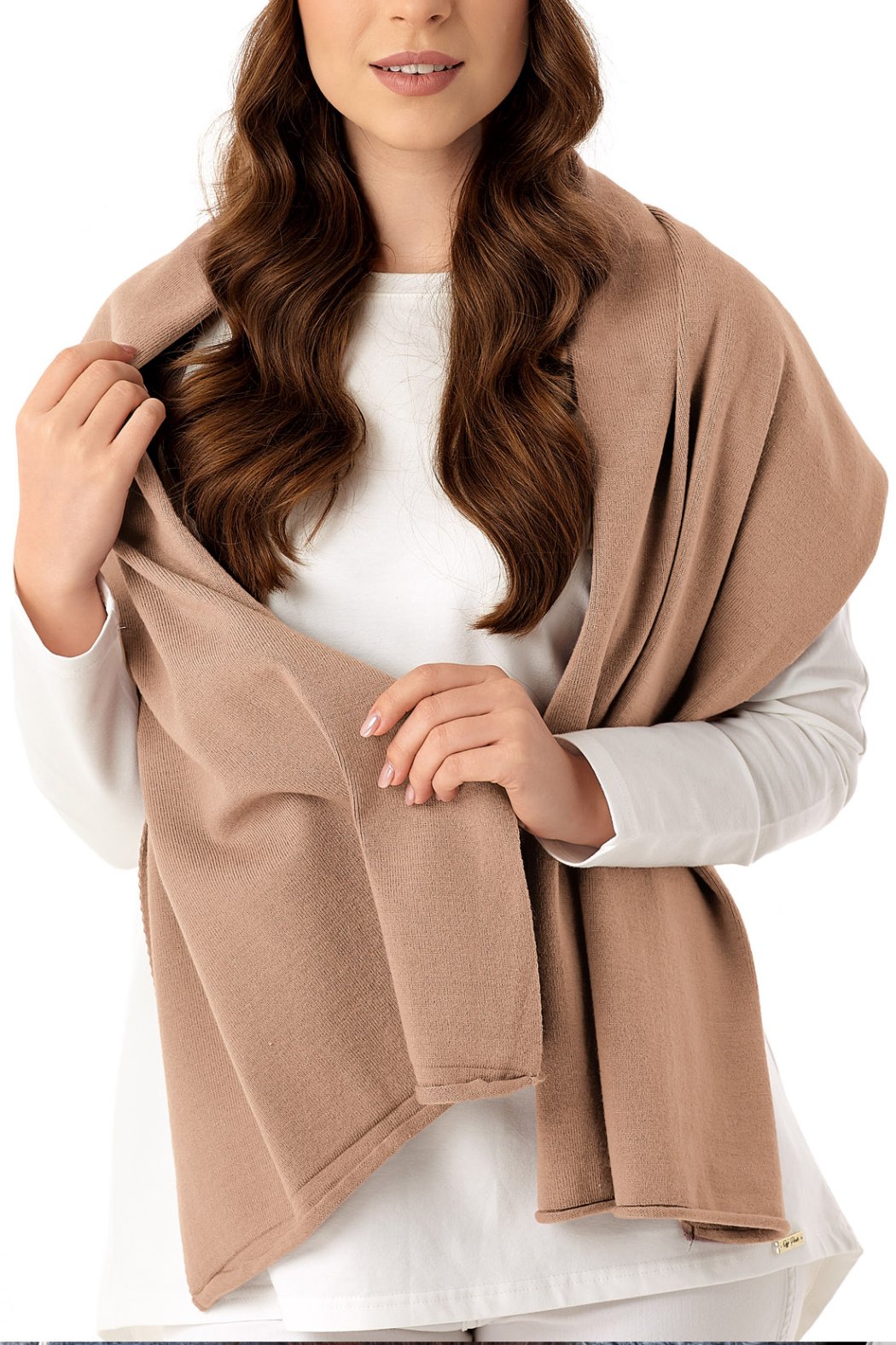 SZAL DAMSKI 48/514 - Latte