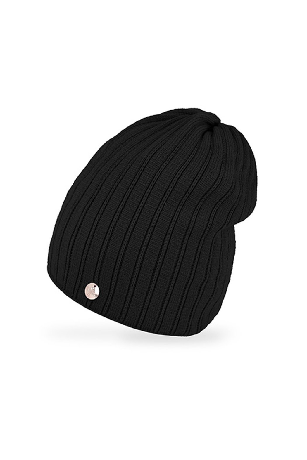 CZAPKA DAMSKA 50/297 - Czarny