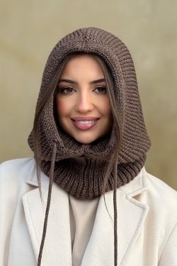 KOMIN Z KAPTUREM DAMSKI 50/313