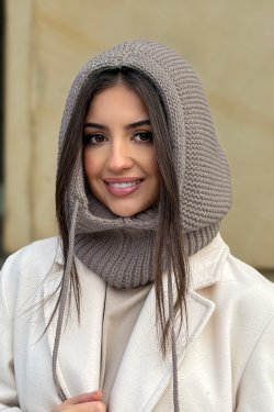 KOMIN Z KAPTUREM DAMSKI 50/313