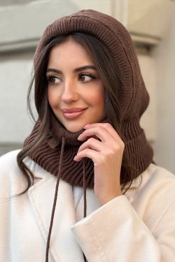 KOMIN Z KAPTUREM DAMSKI 50/315