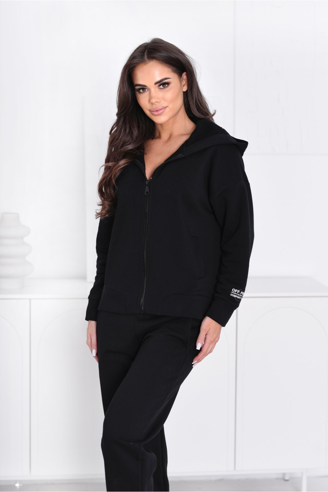 GRUBA ROZPINANA BLUZA...