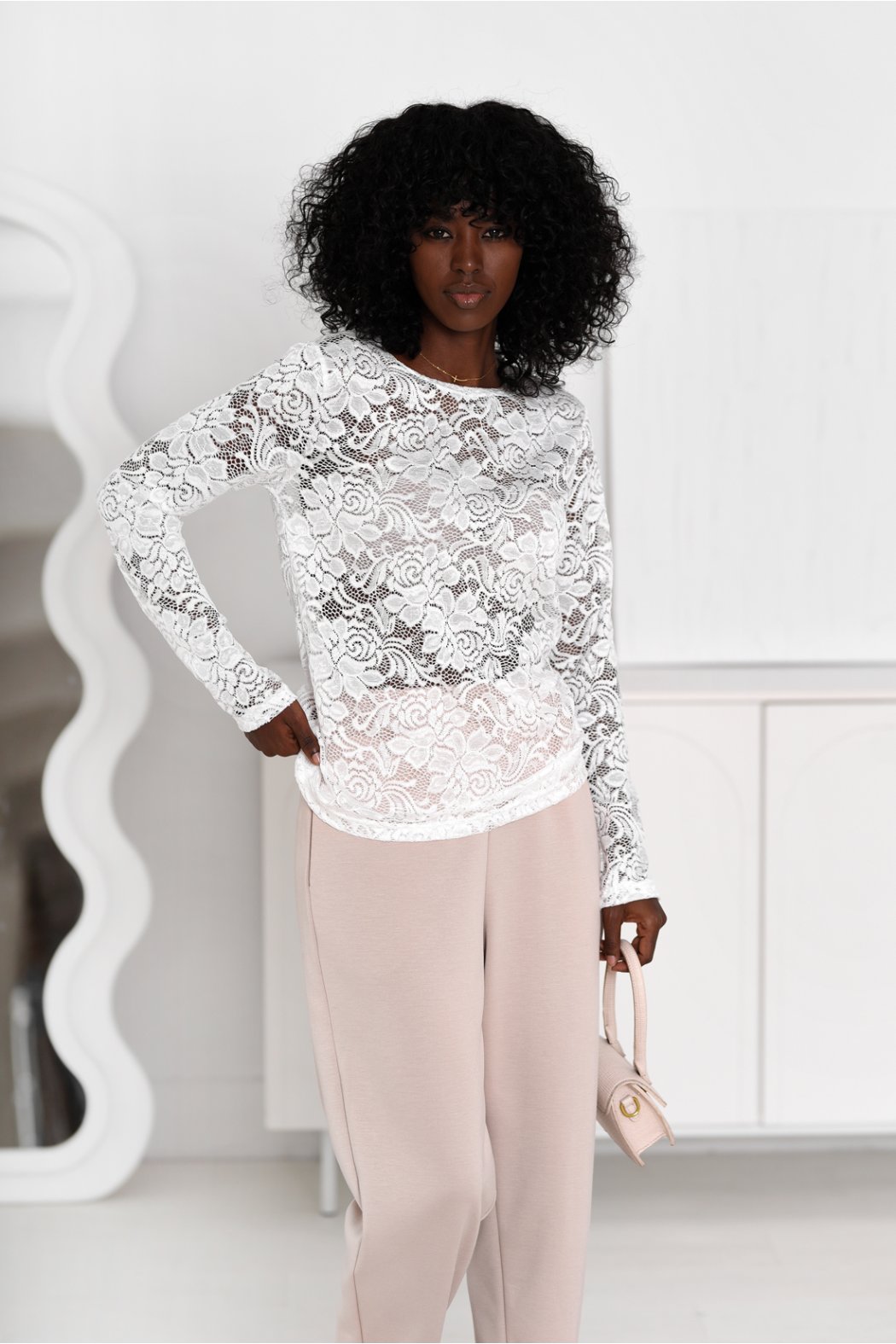 BLUZKA KORONKOWA DAMSKA...