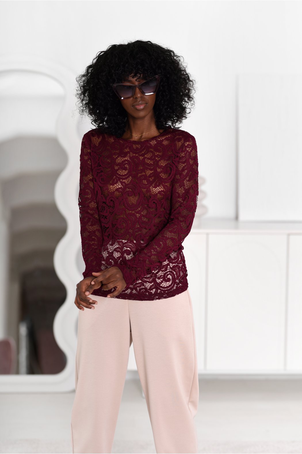 BLUZKA KORONKOWA DAMSKA...