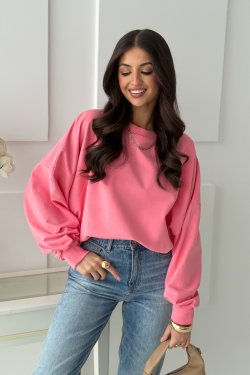 BAWEŁNIANA BLUZA OVERSIZE RAGUEL