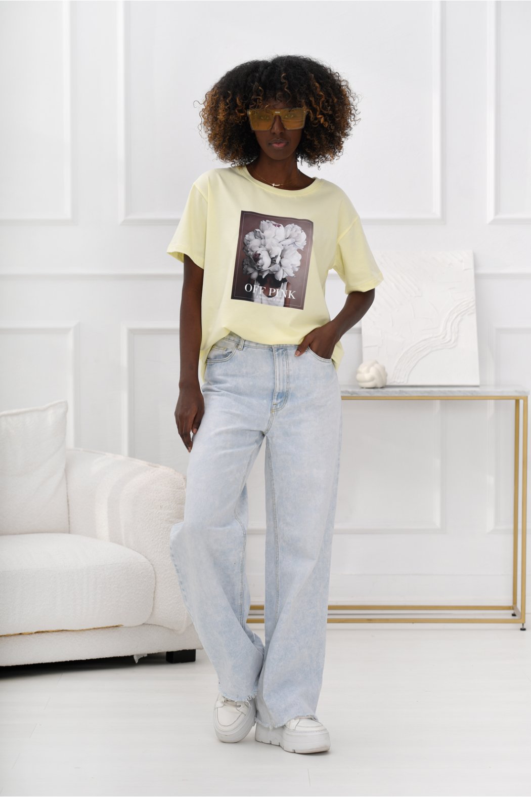 BAWEŁNIANY T-SHIRT Z...