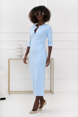 SUKIENKA Z BAWEŁNY PRĄŻKOWANEJ CLARISA