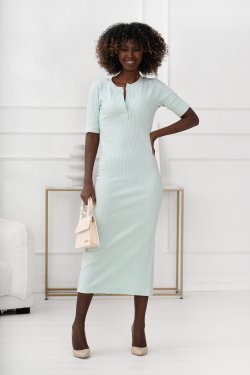 SUKIENKA Z BAWEŁNY PRĄŻKOWANEJ CLARISA