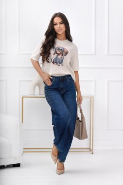 SWETER DAMSKI Z NADRUKIEM DOXIE