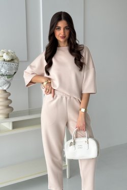 BLUZKA DAMSKA Z MIĘKKIEJ DZIANINY MASEŁKO - NURIE