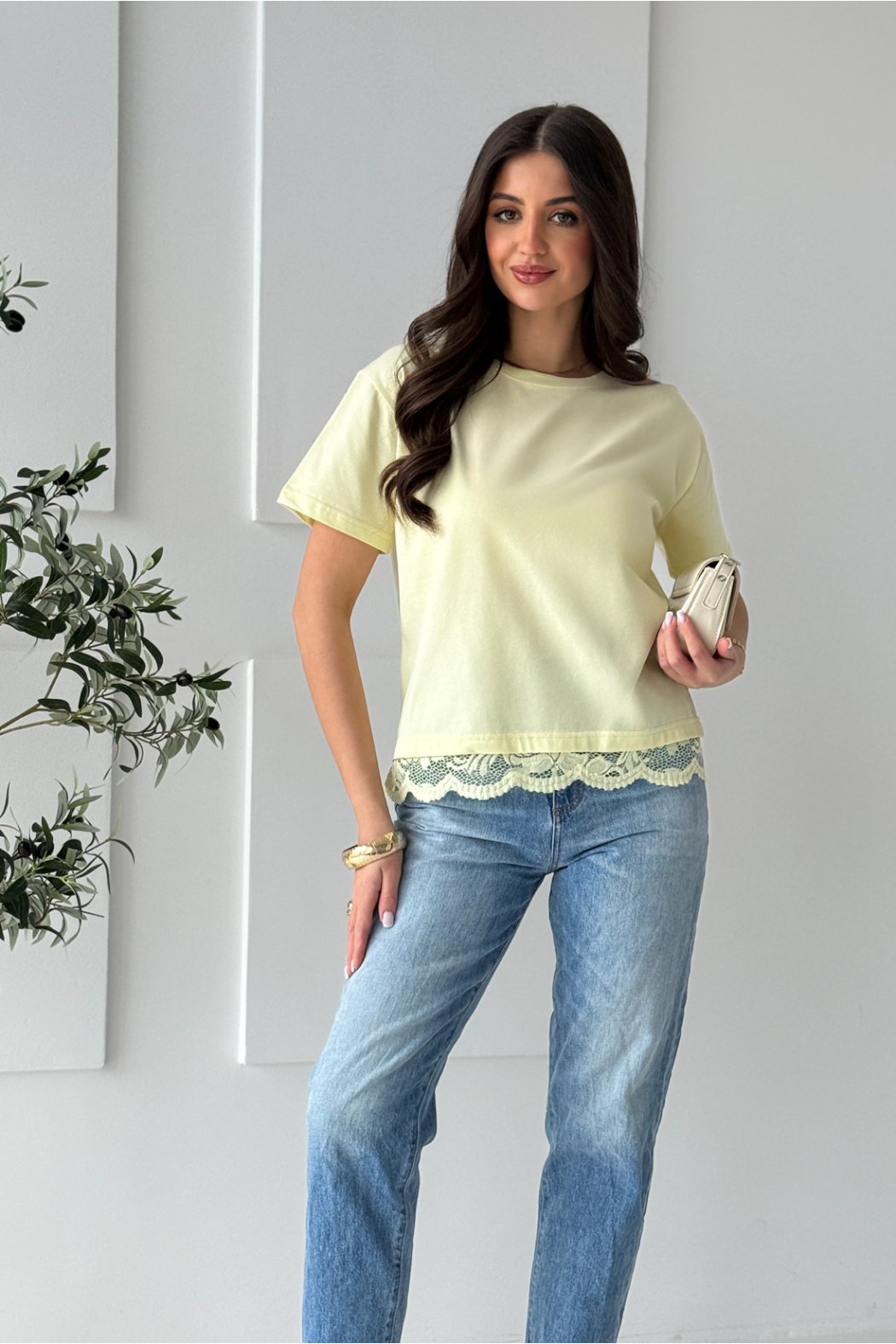 BAWEŁNIANY T-SHIRT Z...