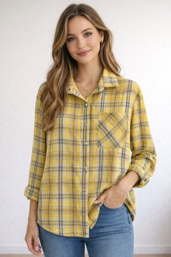 KOSZULA DAMSKA W KRATĘ LULU