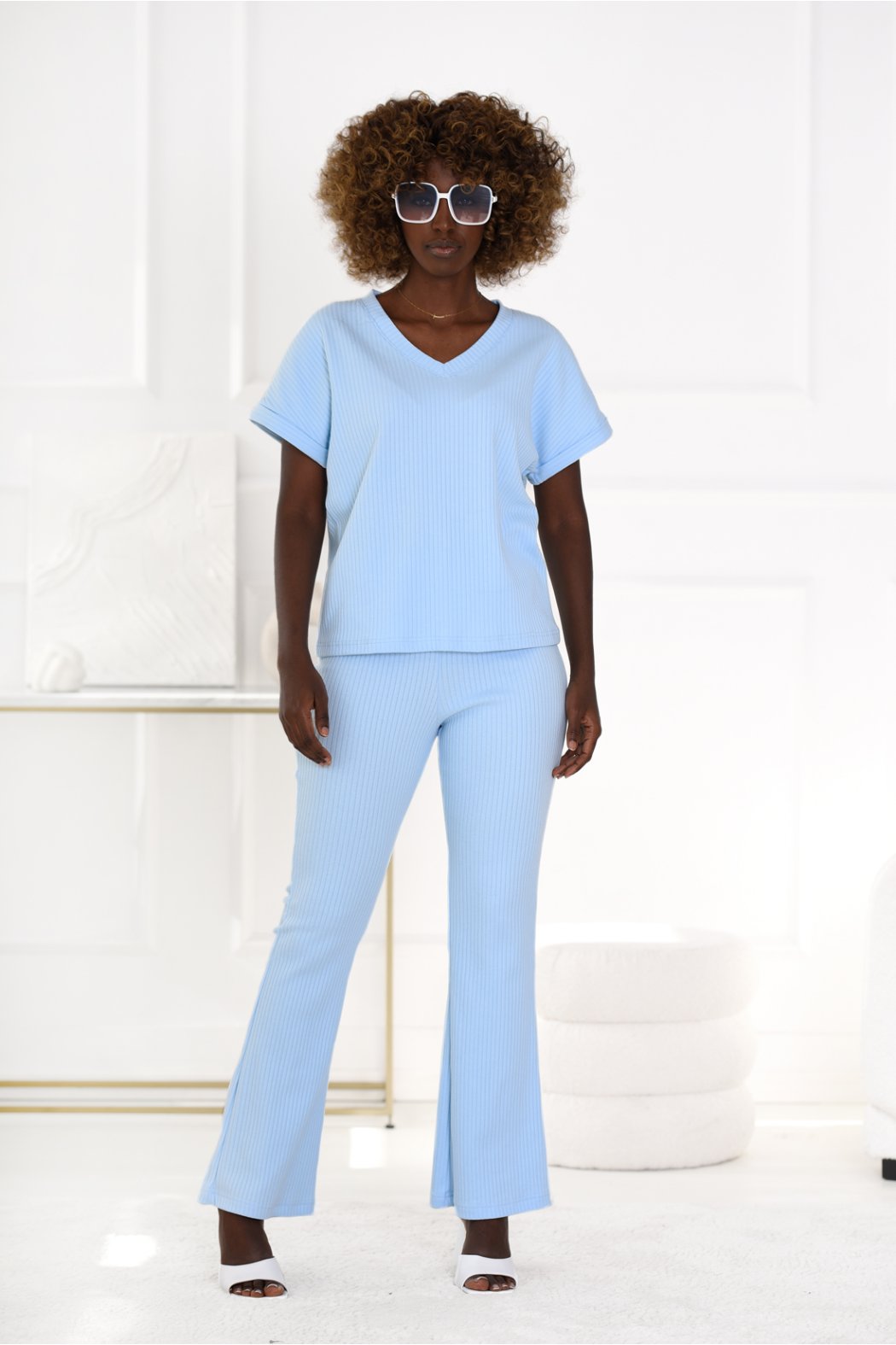 BAWEŁNIANE SPODNIE DAMSKIE...