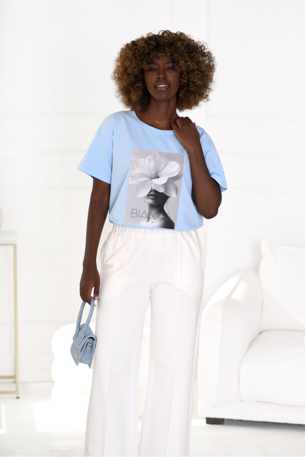 BAWEŁNIANY T-SHIRT Z...