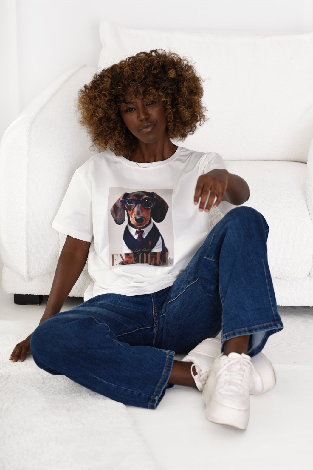 BAWEŁNIANY T-SHIRT Z...