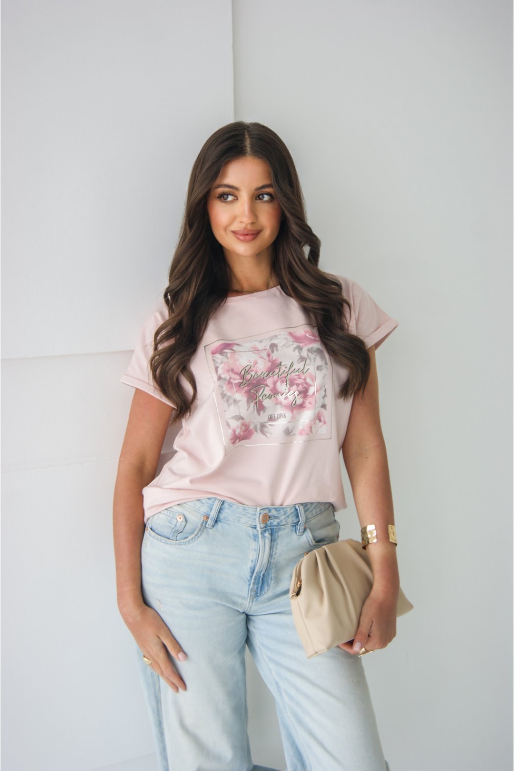 BAWEŁNIANA BLUZKA Z...