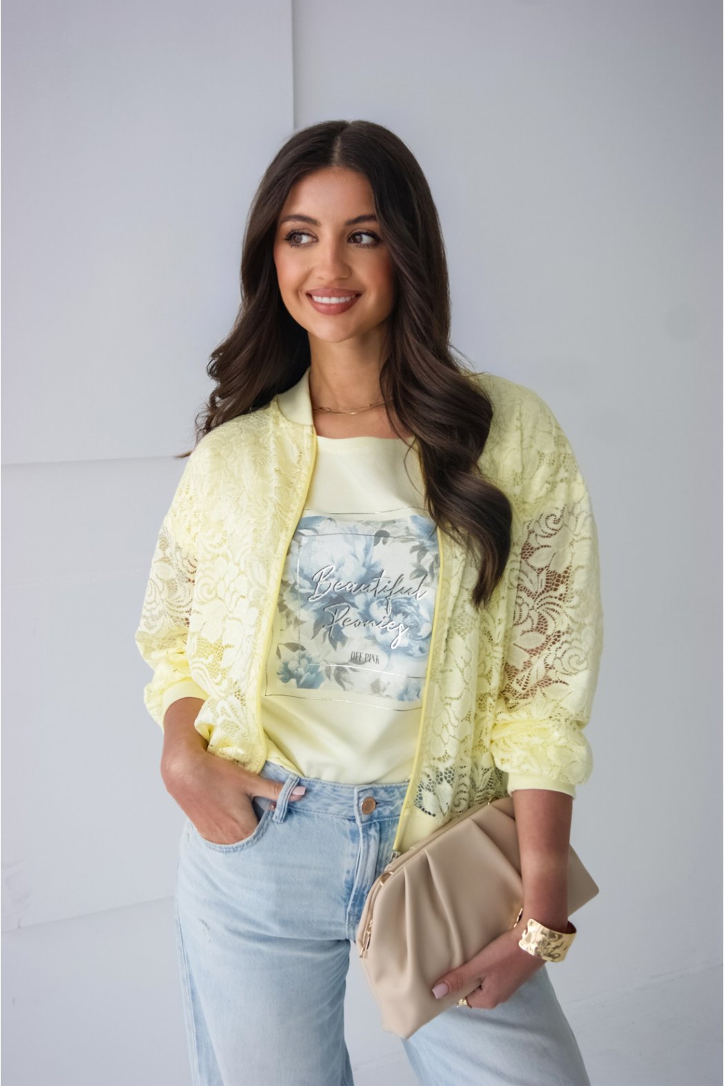 BOMBERKA DAMSKA Z KORONKI...