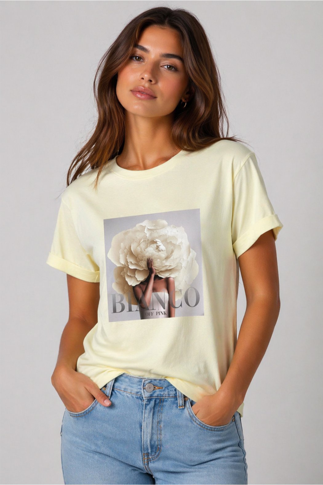 BAWEŁNIANY T-SHIRT Z...