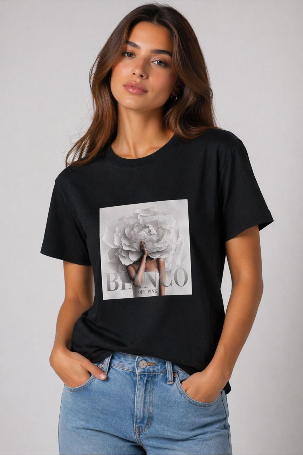 BAWEŁNIANY T-SHIRT Z...