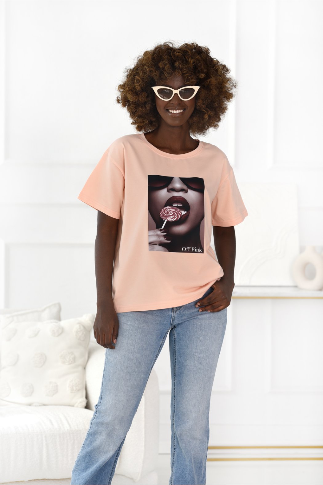 T-SHIRT Z NADRUKIEM...