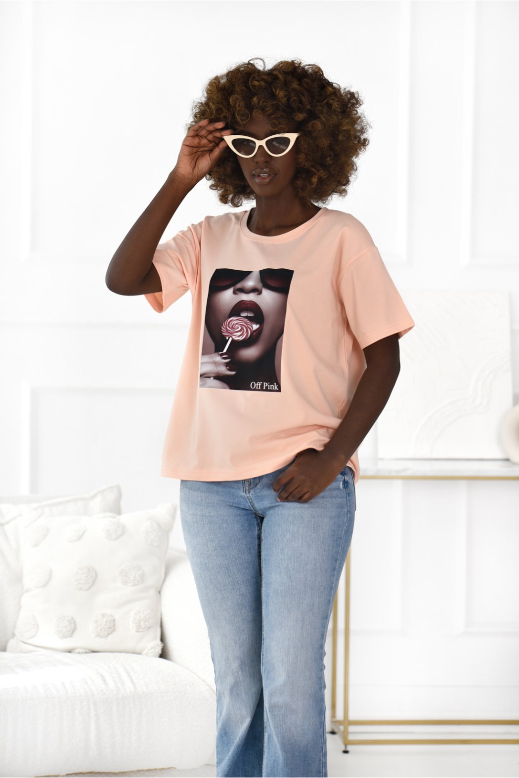 T-SHIRT Z NADRUKIEM...