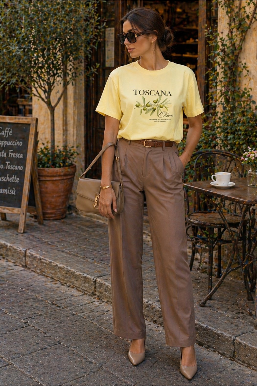 T-SHIRT Z NADRUKIEM TOSCANA...